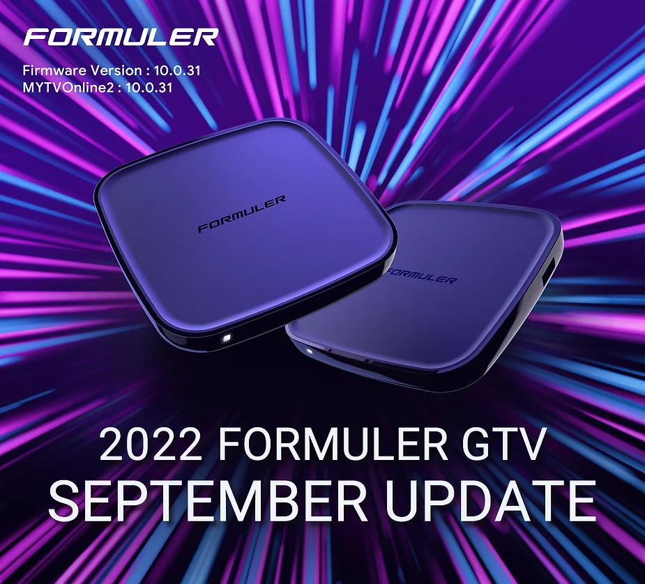 2022 Formuler GTV March Update