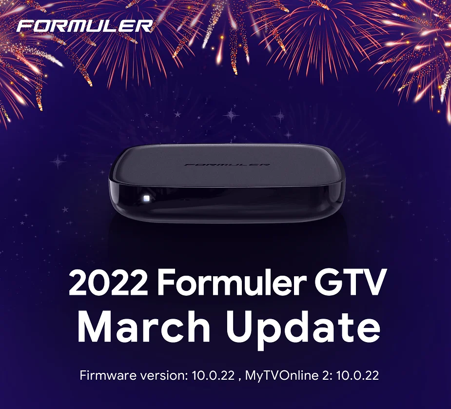 FORMULER GTV-BT1 Remote Update